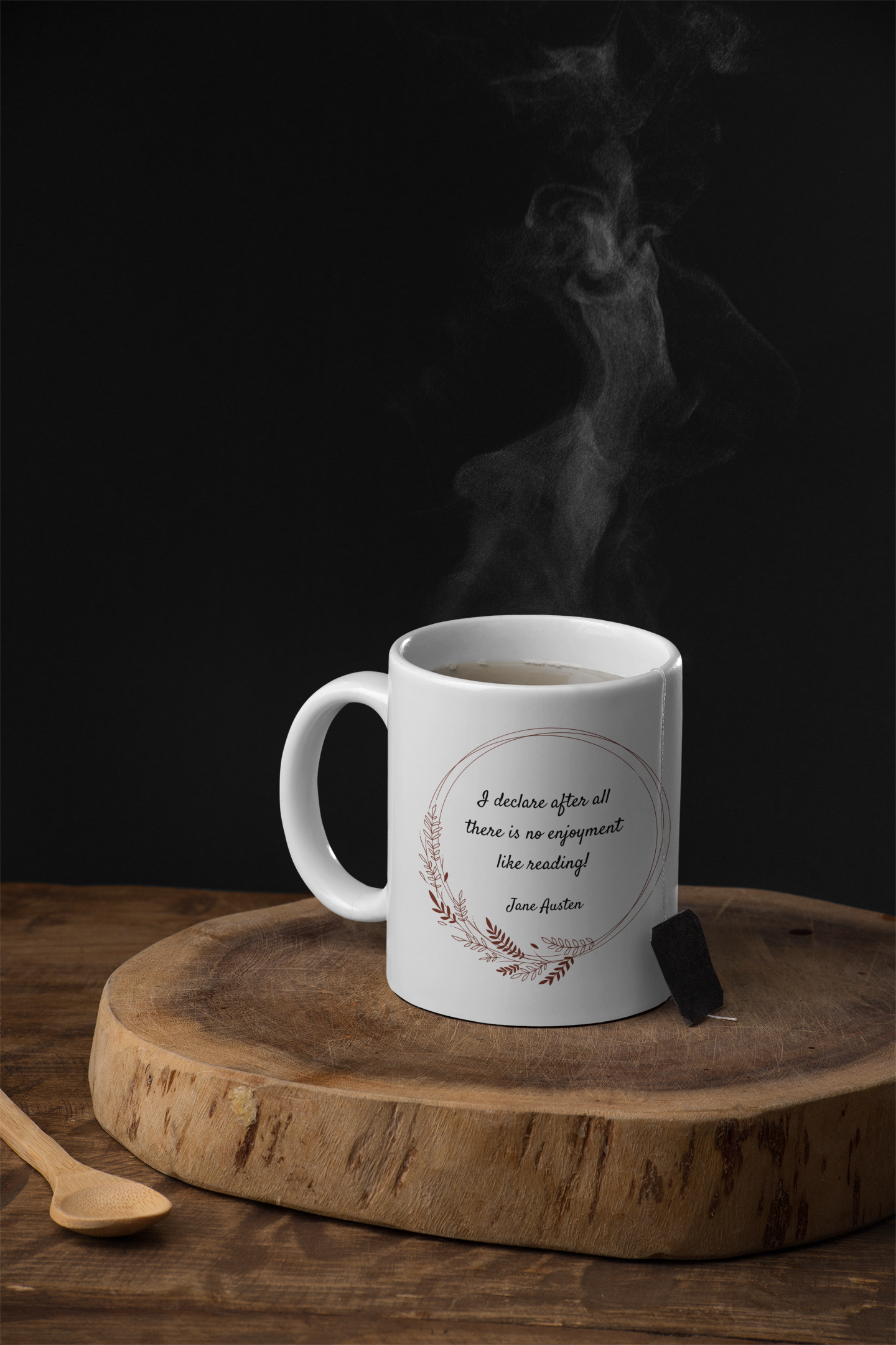 "I declare after all  there is no enjoyment  like reading" Mug