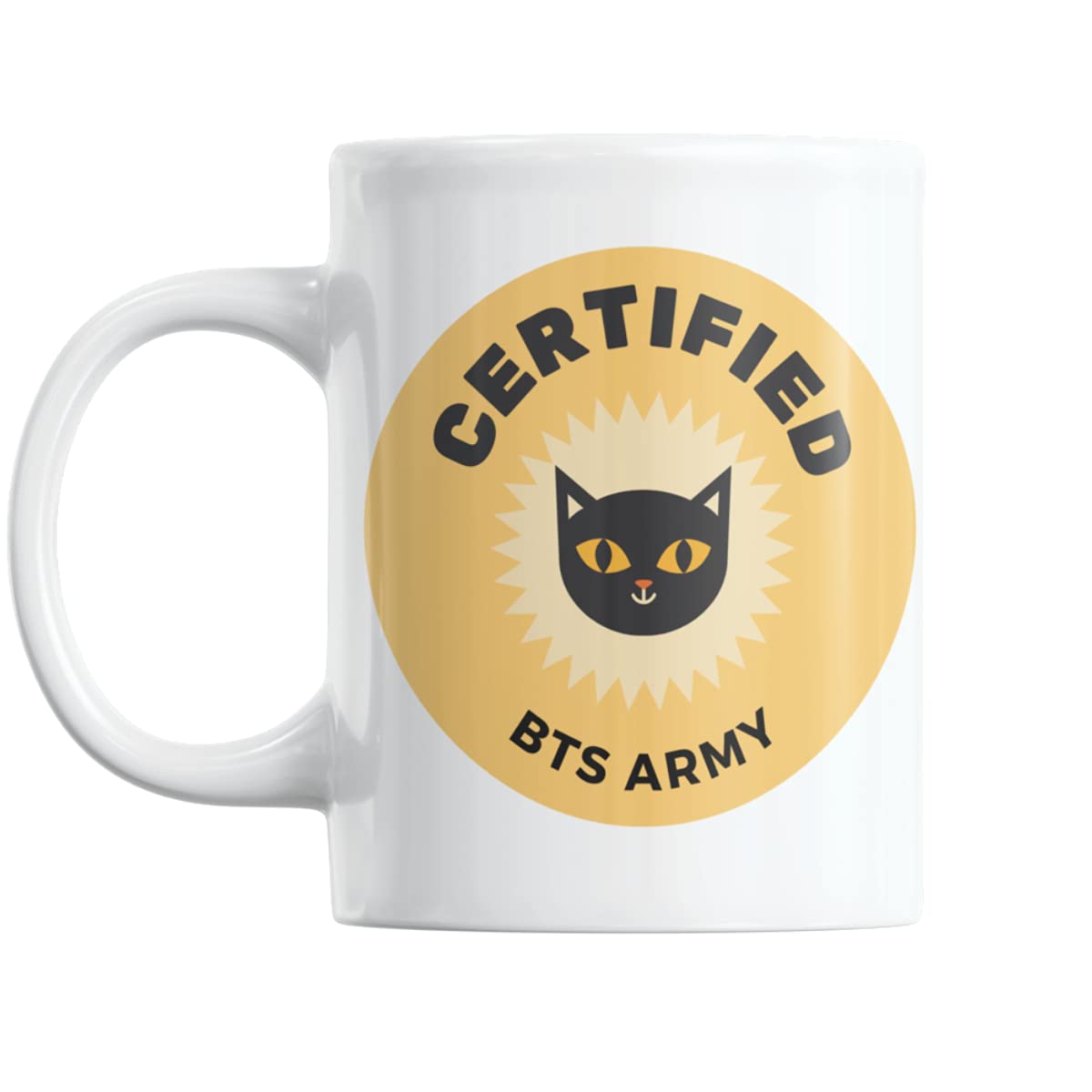 BTS Army Fan Club Designer Coffee Mug White