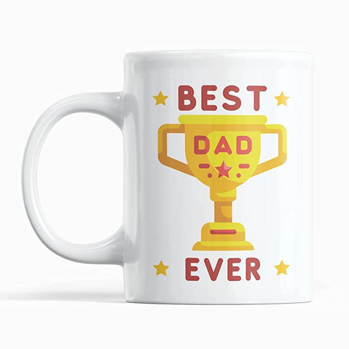 Designer Gift Mug for Father White