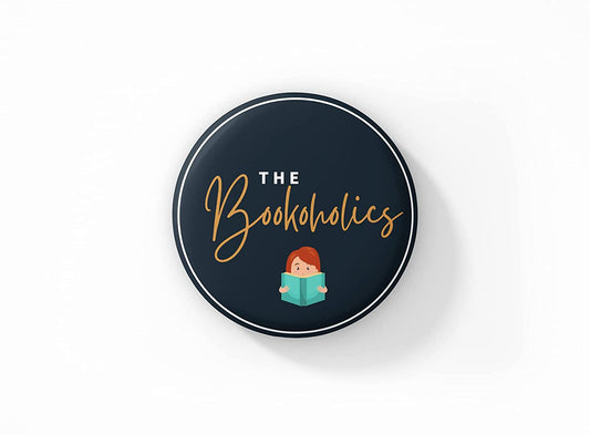 The Bookoholics Pin Button Badge Pack of 10