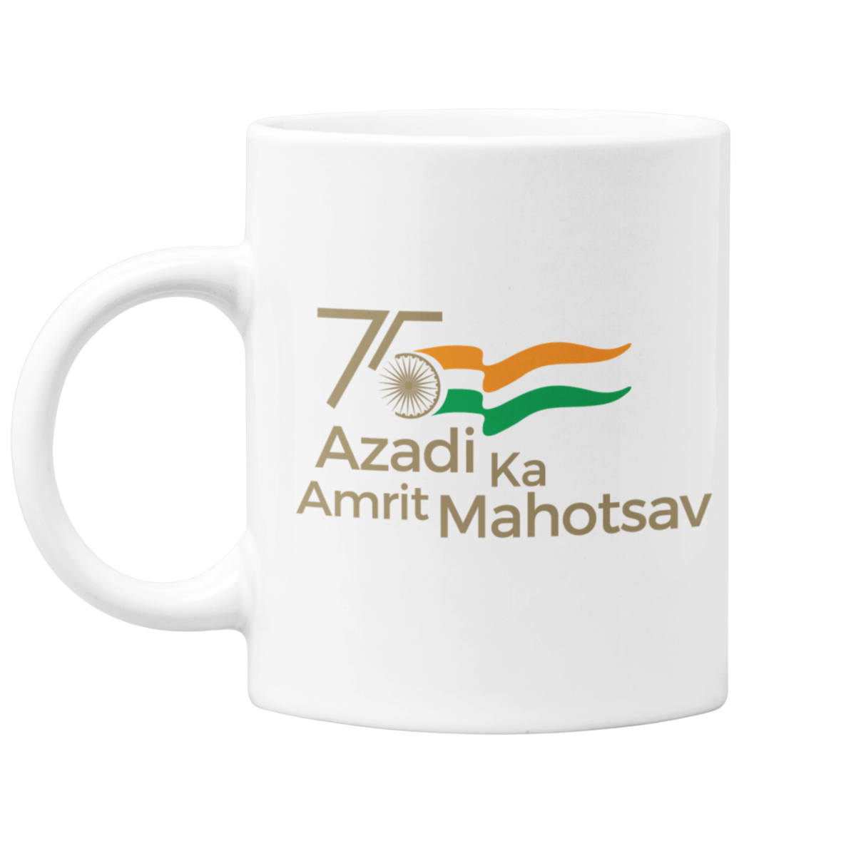 Azadi ka Amrit Mahotsav (English) Coffee Mug White