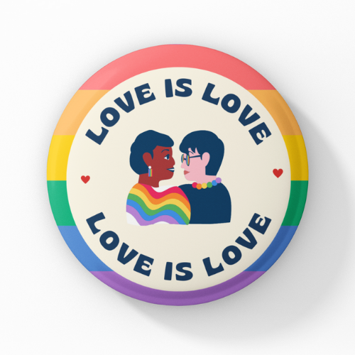 Love is love Pin Button Badge