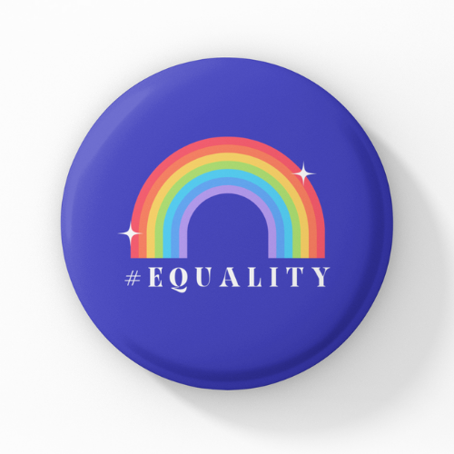 Equality Pin Button Badge