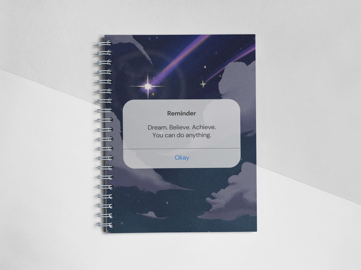 Dream Believe Achieve  Notebook