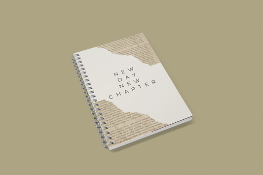 New Day New Chapter Notebook