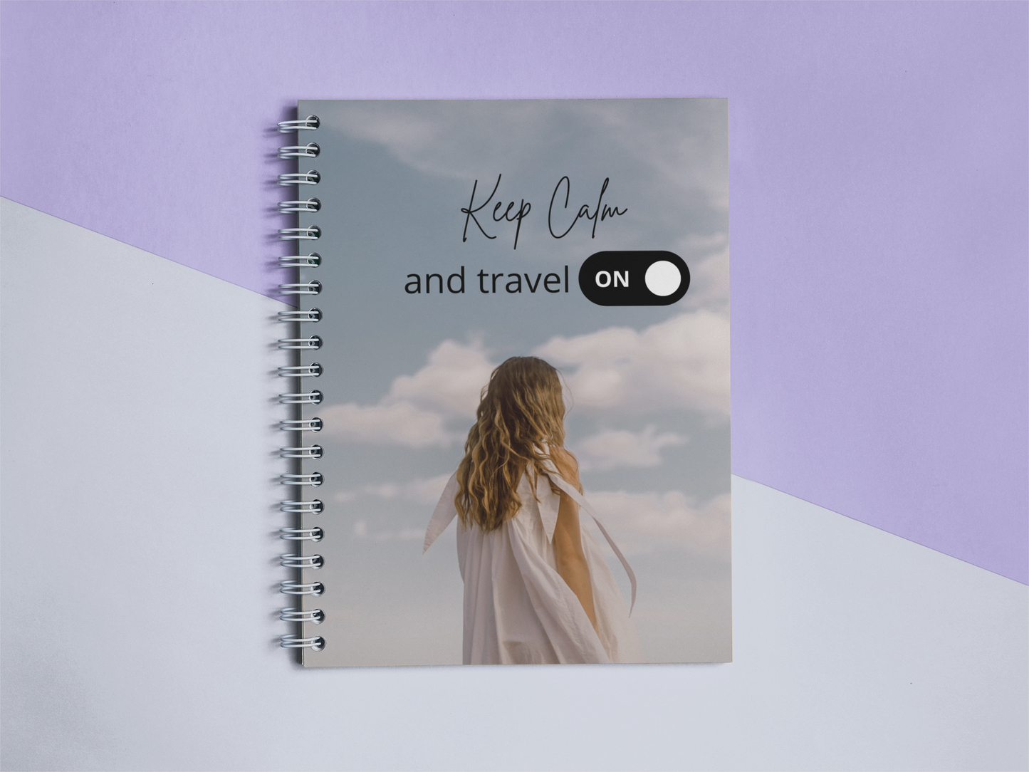 Keep calm and travel Notebook