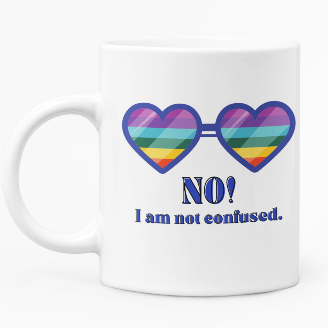 No! I am not Confused - Mug