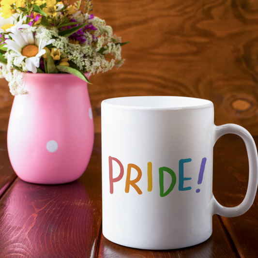 Rainbow Coloured Pride - Mug