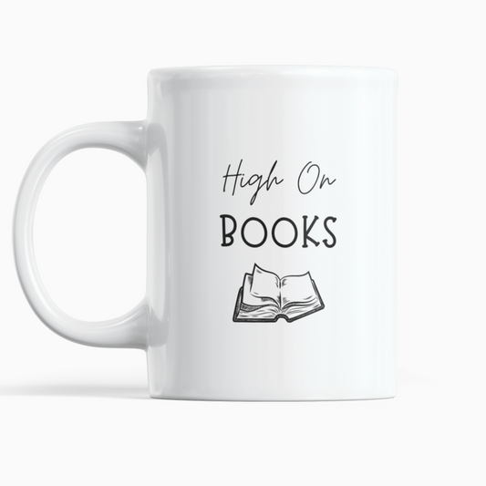 High On Books Coffee Mug