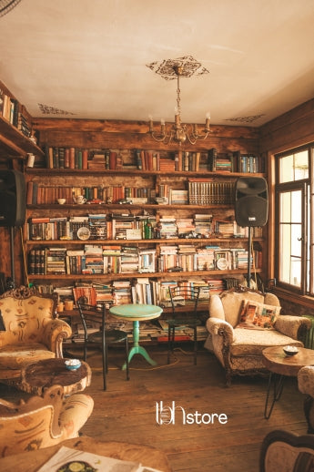 A room full of Books Wallpaper