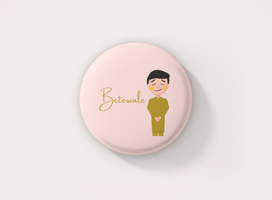Betewale! Pin Button Badge - Pack of 1