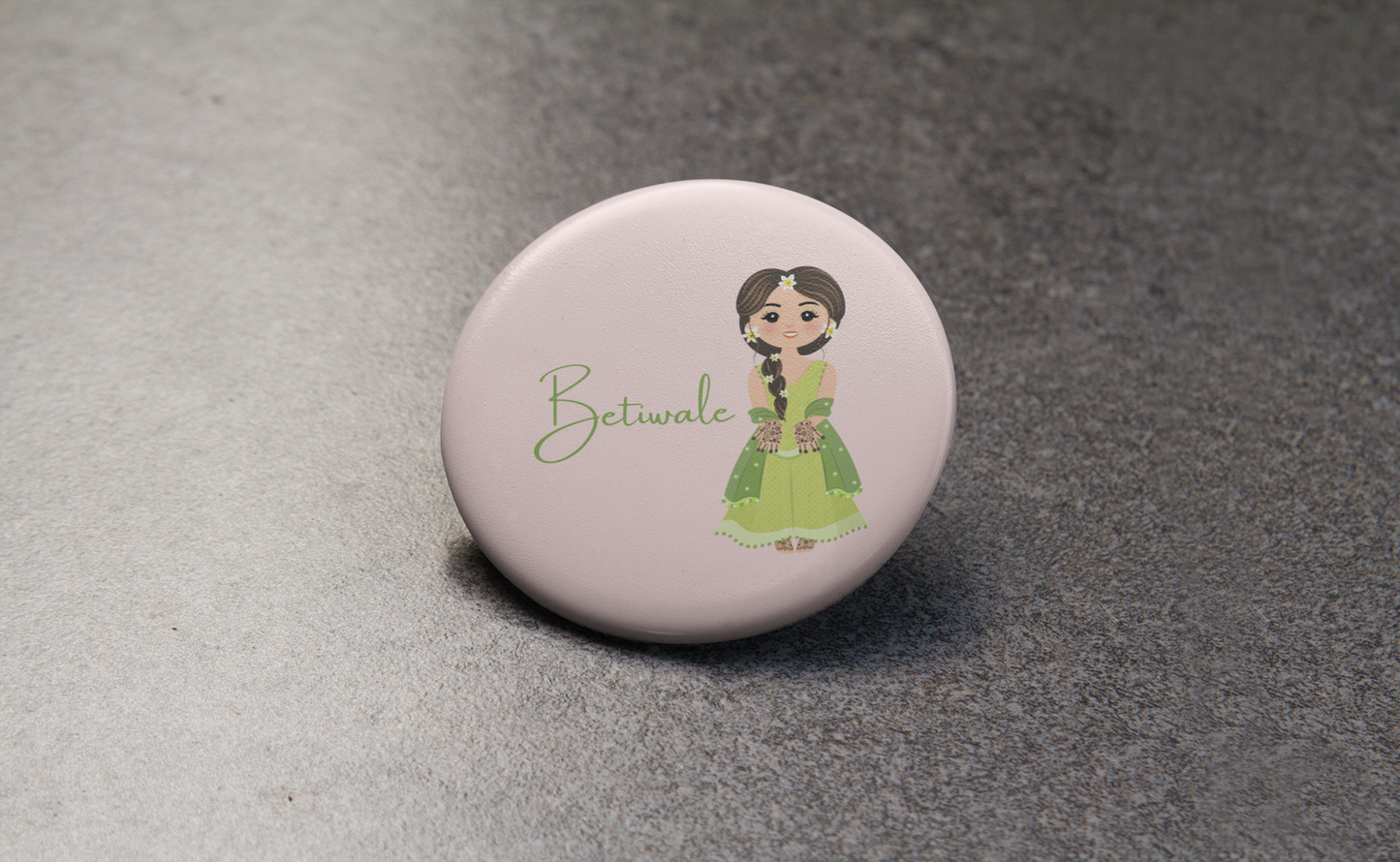 Betiwale! Pin Button Badge - Pack of 1